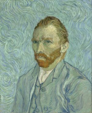 alt="autorretrato, van gogh"