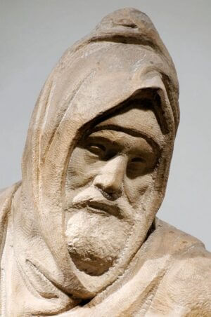 alt="autorretrato, michelangelo"