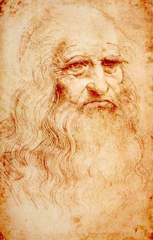 alt="autorretrato, da vinci"