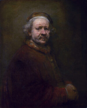 alt="autorretrato, rembrandt"