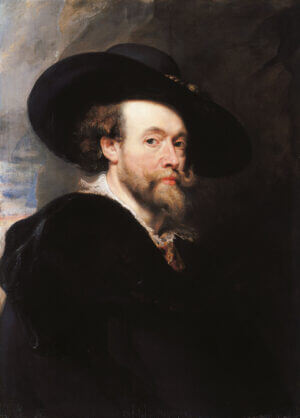 alt="autorretrato, peter Paul Rubens."